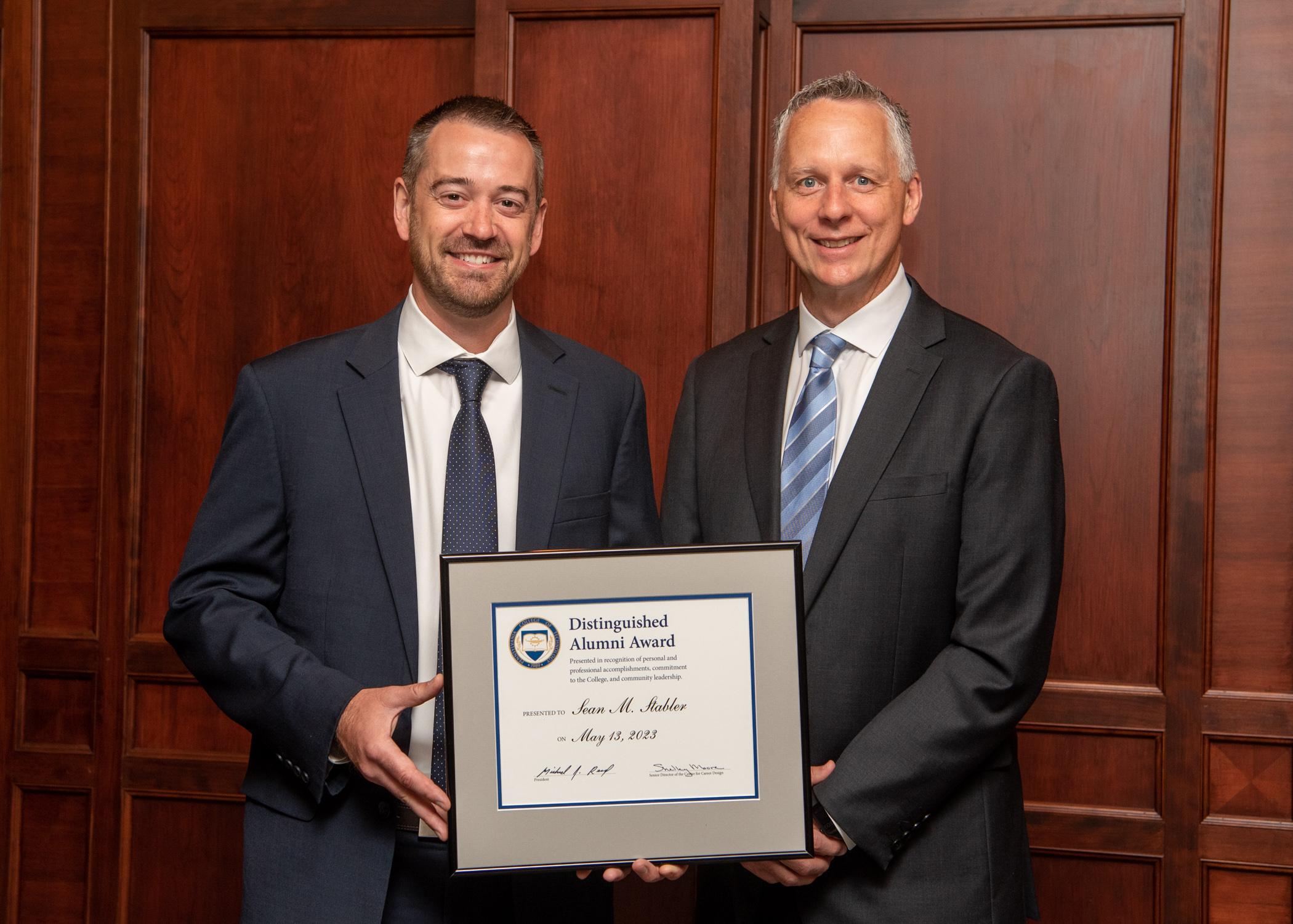 Plastics graduate honored with Distinguished Alumni Award